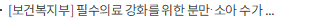 [보건복지부] 필수의료 강화를 위한 분만·소아 수가 개선에 연 3천억 원 투입