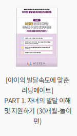 [아이의 발달속도에 맞춘 러닝메이트] PART 1. 자녀의 발달 이해 및 지원하기 (30개월-놀이편)