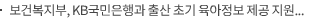 보건복지부, KB국민은행과 출산 초기 육아정보 제공 지원을 위한 업무협약 체결