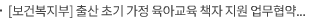 [보건복지부] 출산 초기 가정 육아교육 책자 지원 업무협약(MOU)체결